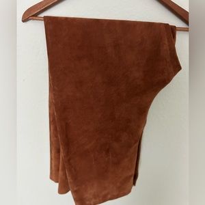 WUC Worth genuine suede pants, size M